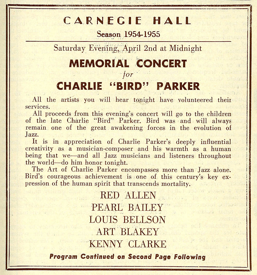 memorial concert